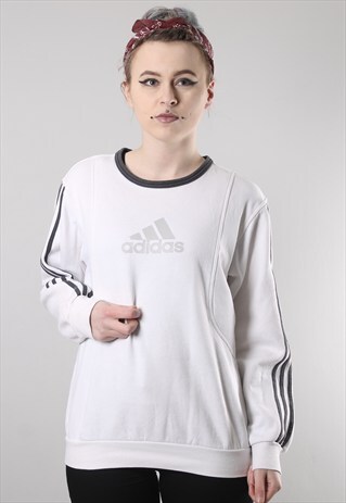 VINTAGE ADIDAS SWEATSHIRT JUMPER SMALL