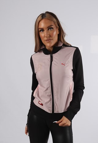 VINTAGE PUMA TRACK TOP JACKET SPORTS SPORTSWEAR UK 8 (DB9N)