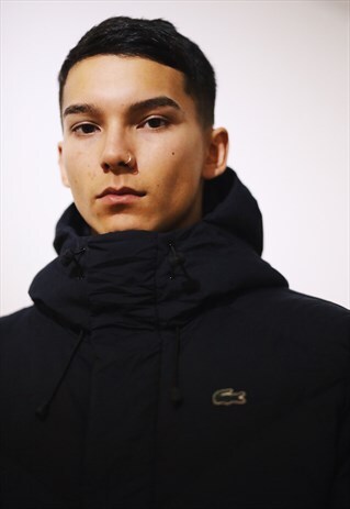 VINTAGE LACOSTE SPORT PADDED PUFFER COAT JACKET