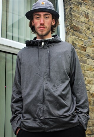 RETRO / 90'S / FILA / GREY HOODIE
