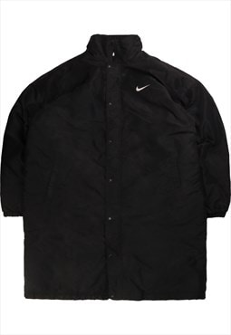 Vintage 90's Nike Puffer Jacket Swoosh Heavyweight Full Zip