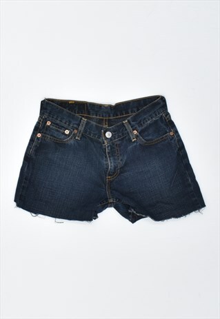 VINTAGE 90'S LEVIS DENIM SHORTS NAVY BLUE