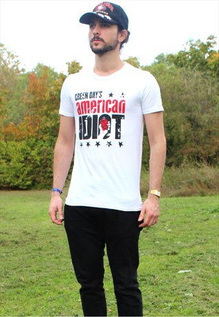 VINTAGE GREEN DAY AMERICAN IDIOT BAND TOUR T-SHIRT SMALL