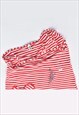 VINTAGE 90'S MOSCHINO DRESS STRIPES RED