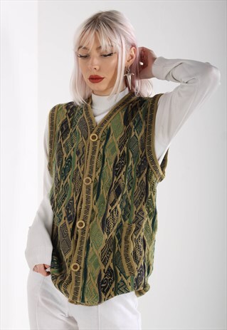 VINTAGE COOGI CARDIGAN CARDIGAN MULTI