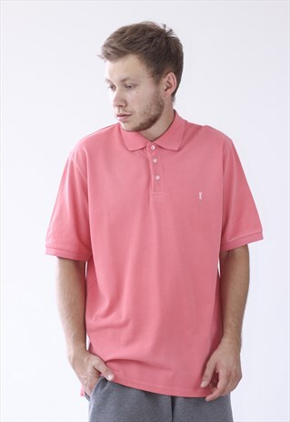 VINTAGE MENS YSL SMALL LOGO YVES SAINT LAURENT POLO SHIRT