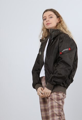 VINTAGE KAPPA SPORT LARGE BROWN JACKET