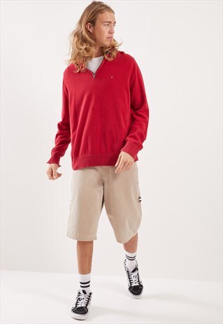 VINTAGE TOMMY HILFIGER 1/4 ZIP JUMPER