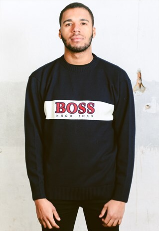 VINTAGE 90S HUGO BOSS JUMPER