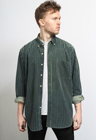 VINTAGE CORDUROY CORD SHIRT