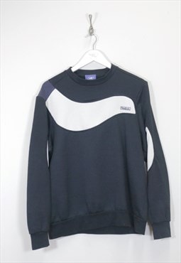 Vintage Reebok rework sweatshirt in black. Best fits L