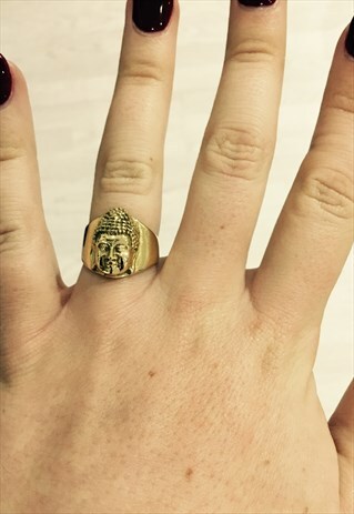BUDDHA RING GOLD
