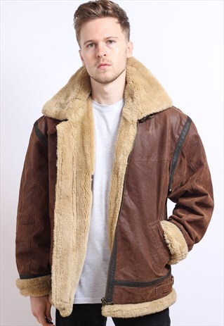 VINTAGE SUEDE AVIATOR JACKET