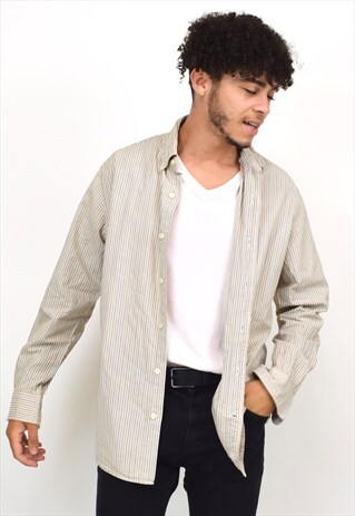 VINTAGE 90S TIMBERLAND STRIPED SHIRT