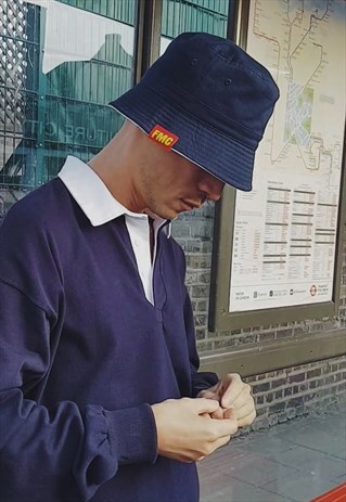 FMC BUCKET HAT NAVY