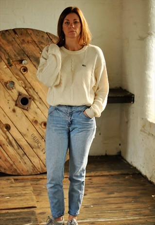 VINTAGE LACOSTE KNITTED JUMPER