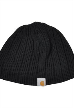Vintage Carhartt Beanie Hat Black