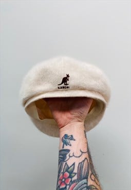 Vintage Rare 90s Kangol Gavroche Hat Cap
