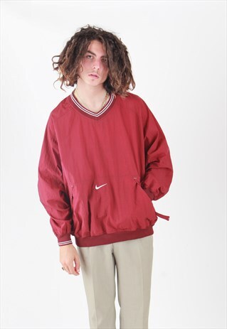 VINTAGE NIKE PULL-OVER WINDBREAKER JACKET