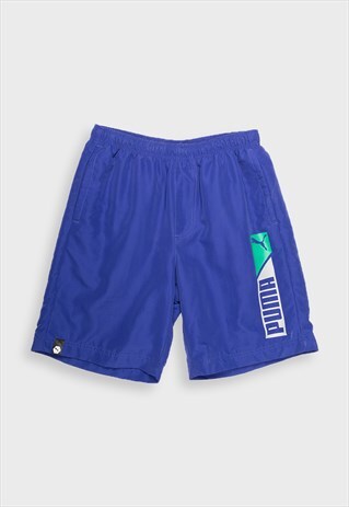BLUE PUMA SPORTS SHORTS