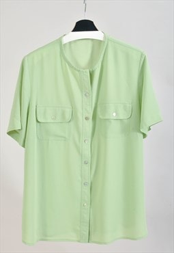 Vintage 90s blouse in green