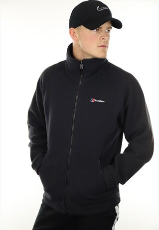 VINTAGE BERGHAUS ZIP UP FLEECE TOP