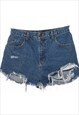 Vintage Bill Blass Distressed Cut-off Denim Shorts - W28