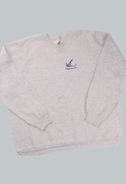 Vintage  Jerzees Sweatshirt USA Grey XXXLarge (3XL)