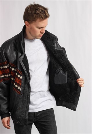 VINTAGE AZTEC FESTIVAL JACKET