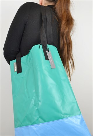 COLOUR BLOCK TOTE BAG