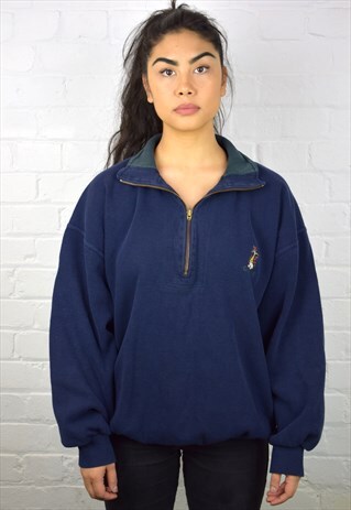 VINTAGE 90'S 1/4 ZIP SWEATSHIRT