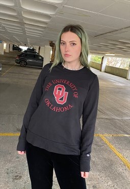 Vintage Ladies Champion university of Oklahoma Sweatshirt