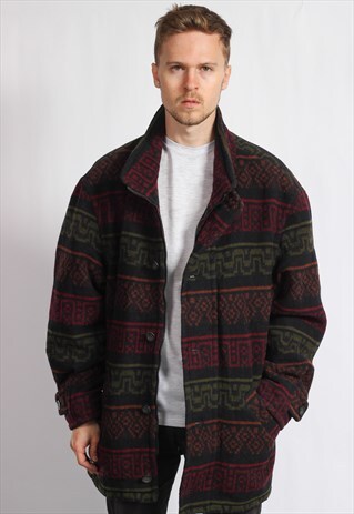 VINTAGE AZTEC FESTIVAL JACKET