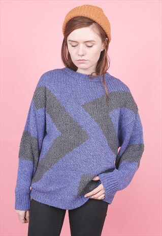 VINTAGE PATTERNED JUMPER /R2166