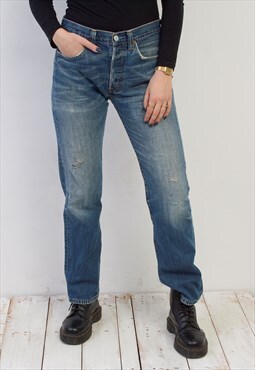 Vintage LEVI STRAUSS Women's 501 Jeans Denim Trousers Pants 