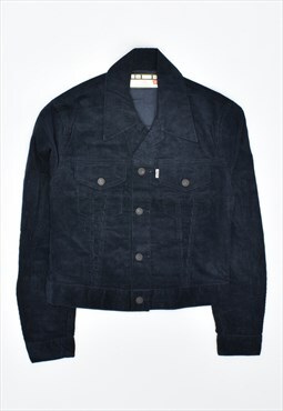 Vintage 90's Levi's Corduroy Jacket Black