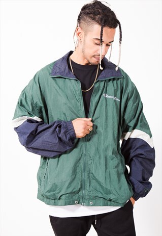 VINTAGE CHAMPION SPORT WINDBREAKER JACKET / S2430