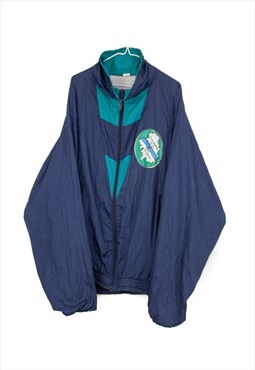 Vintage La Coruna Track Jacket in Blue L