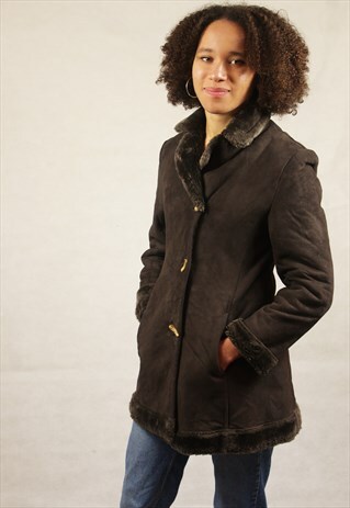 VINTAGE / SUEDE STYLE / JACKET