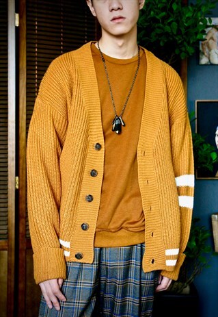 HEAVY GAUGE OVERSIZED CARDIGAN