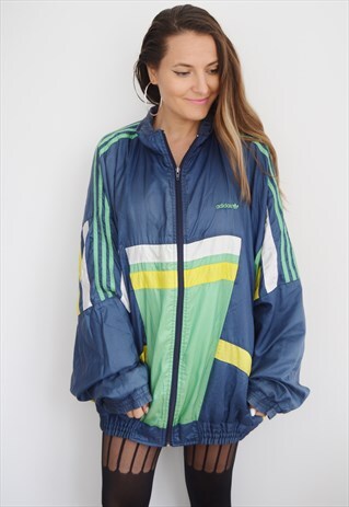 90S ADIDAS TREFOIL SHELL JACKET