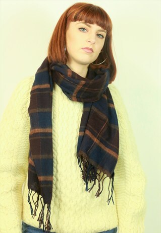VINTAGE TARTAN SCARF