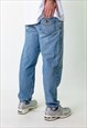 BLUE DENIM 90S CARHARTT  CARGO SKATER TROUSERS PANTS JEANS