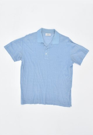 VINTAGE 90'S VALENTINO POLO SHIRT BLUE