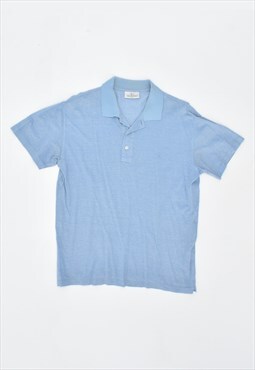 Vintage 90's Valentino Polo Shirt Blue