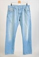 Vintage 00s DIESEL jeans in light blue