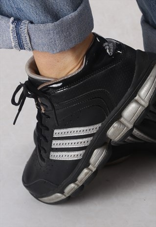 ADIDAS HI TOPS TRAINERS UK 6.5 (6AG)