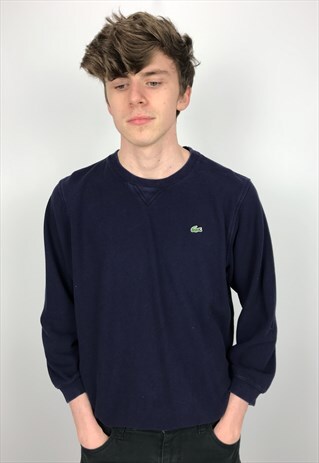 VINTAGE LACOSTE PIQUE SWEATSHIRT