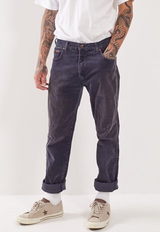 VINTAGE WRANGLER STRAIGHT LEG CORDUROY TROUSERS