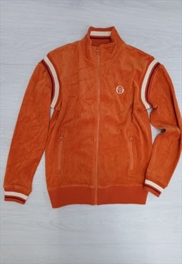 90's Vintage Sergio Tacchini Jacket Orange